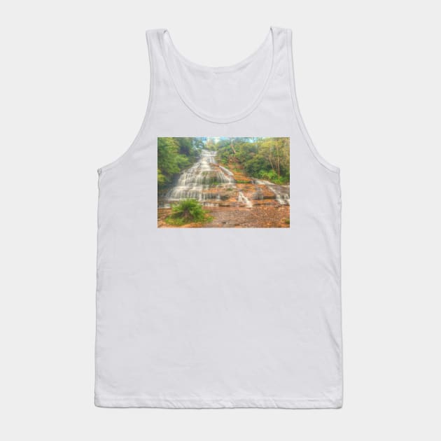 Katoomba Cascades with fern Tank Top by Michaelm43